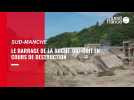 VIDEO. Destruction d'un barrage en Normandie : nos images spectaculaires