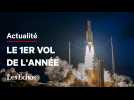 La fusée Ariane 5 place deux satellites en orbite