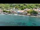 Martinique: le Prêcheur, symbole de la montée des eaux qui ronge le littoral