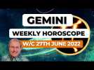 Gemini Horoscope Weekly Astrology from 27th June 2022