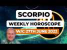 Scorpio Horoscope Weekly Astrology from 27th June 2022