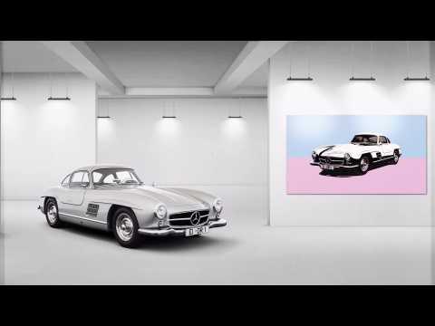 Mercedes-Benz 300 SL "Gullwing" - The Andy Warhol story - Original meets original