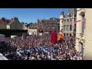 Douai: des retrouvailles géantes pour le rigodon des fêtes de Gayant