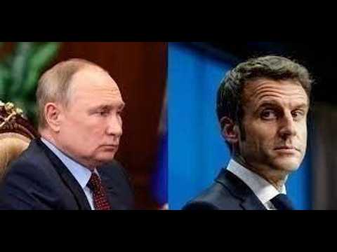 VIDEO : Emmanuel Macron torse nu ? Vladimir Poutine se moque et parle d'