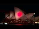 Australie: l'Opéra de Sydney illuminé en hommage à Shinzo Abe