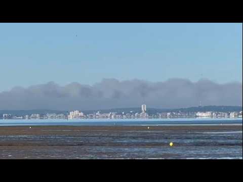 Fire in Gironde: smoke still visible in the Arcachon basin
