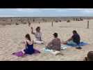 Une séance d'hypnose sur la plage de Fort-Mahon