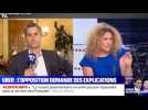 Uber Files : une journaliste de BFMTV défend Emmanuel Macron, François Ruffin l'accuse d'être...
