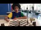 Andy Roland dispute à 12 ans son premier open international d'échecs à Saint-Quentin