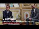 France: L'opposition veut des explications de Macron sur ses liens avec Uber ÿ