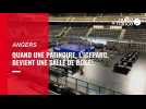 VIDEO. Quand l'IceParc, la patinoire d'Angers devient une salle de boxe pour le combat de Georges Ory