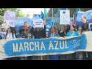 A Lisbonne, des manifestants appellent à préserver les océans