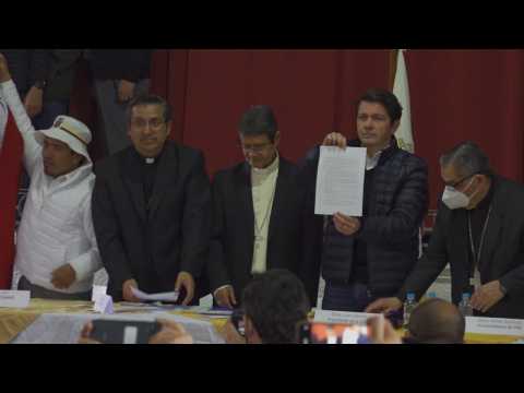 Ecuador government, Indigenous groups sign deal to end protests
