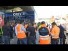 French airport staff on strike at Orly demand higher wages
