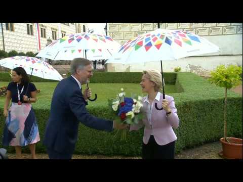 Czech PM Fiala welcomes EU's von der Leyen