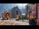 Incendie d'une maison à Arques-la-Bataille, près de Dieppe