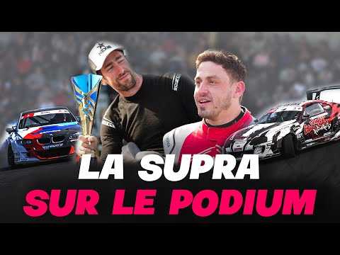 LA SUPRA SUR LE PODIUM ! Championnat de France de Drift 2022  : Val D'argenton (#3)