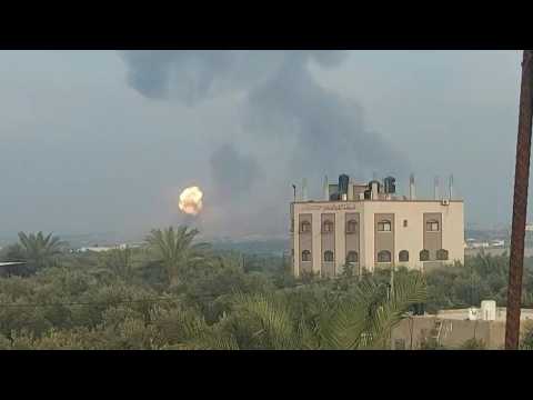 Israel strikes Gaza after rocket fire