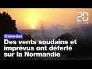 Calvados : Des vents soudains et imprévus ont déferlé sur la Normandie