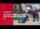 VIDÉO. À Quiberon, des tentes et des croix plantées dans le sable pour alerter sur la crise du logement en Bretagne