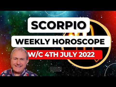 Scorpio Horoscope Weekly Astrology from 4th July 2022