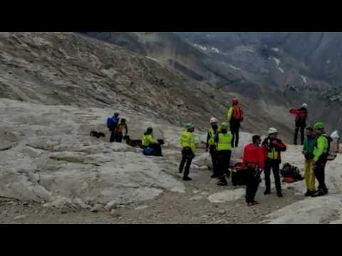 Glacier collapses in Italian Alps, killing at least five people