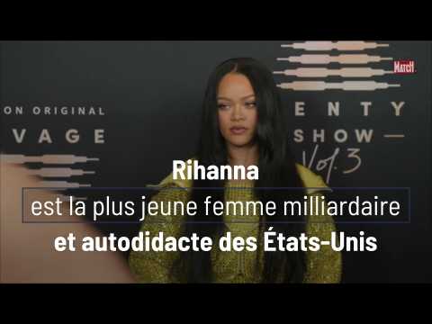 VIDEO : Rihanna est la plus jeune femme milliardaire et autodidacte des États-Unis