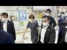 Wife of former Japan PM Abe, Akie Abe, arrives in Nara after shooting