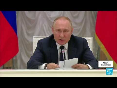Putin says Russia just starting in Ukraine, peace talks will get harder with time