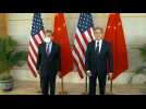 US and China top diplomats arrive for G20 foreign minister talks