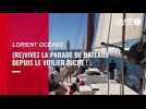Vivez la parade de bateaux du festival Lorient Océans depuis le voilier Biche !