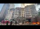 Russia strikes Kyiv residential neighbourhood