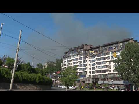 Four explosions heard in Ukraine capital Kyiv: AFP
