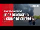 VIDÉO. Guerre en Ukraine : le G7 condamne le bombardement d'un centre commercial