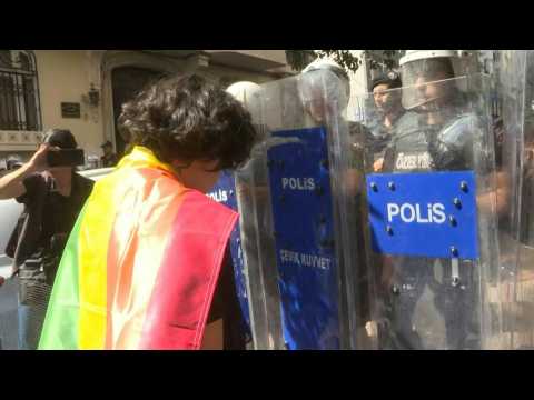 Turkish police break up Istanbul Pride march, detain over 150