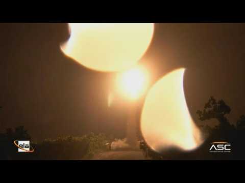 NASA blasts off from Australian Outback