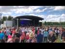 Chocques : Frank Michael chante lors de la fête du village