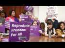 2e jour de protestation après l'annulation de l'arrêt sur l'avortement aux Etats-Unis