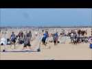 Tournoi de sandball à Calais