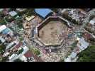 Une tribune s'effondre dans une arène en Colombie : au moins quatre morts