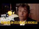 1987 : Alain Delon célébré à La Rochelle | Pathé Journal