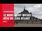 VIDÉO. Le Mont-Saint-Michel se dote de poubelles intelligentes et avance vers le zéro déchet