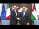 Italian PM meets with Palestinian counterpart in Ramallah