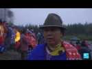 Indigenous groups in Ecuador block roads to protest economic policies