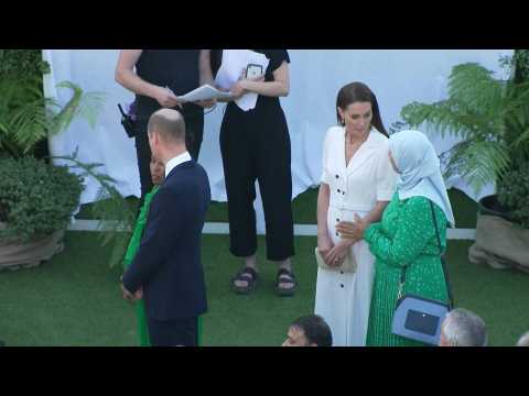 The Duke and Duchess of Cambridge attend Grenfell Tower memorial