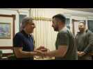 L'acteur américain Ben Stiller rencontre Zelensky à Kiev