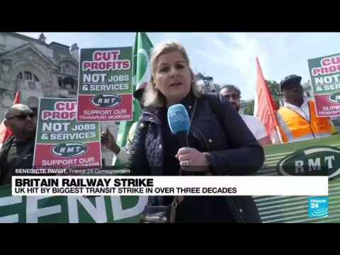 UK: Tens of thousands of railway workers on strike