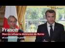 France: Macron refuse la démission de Borne et consulte les partis