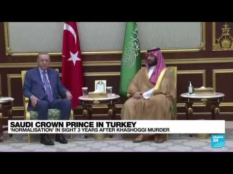 Saudi crown prince, Erdogan to meet in Turkey with 'full normalisation' in sights