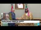 Saudi crown prince visits Turkey as countries normalise ties